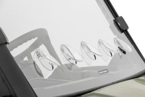 Can-Am Defender MAX HD8 DPS Windshield - Front - Rough Country - Vented, Scratch Resistant - '17-'21 Can-Am Defender MAX HD8 DPS Windshield - Front - Rough Country - Vented, Scratch Resistant - '17-'21